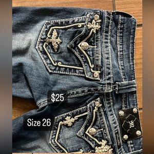 Super cute miss me jeans